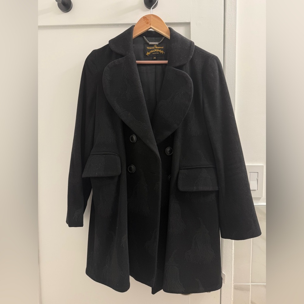 Vivienne Westwood Anglomania Black Princess Coat